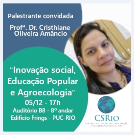 Seminário CSRio com Cristhiane Amâncio